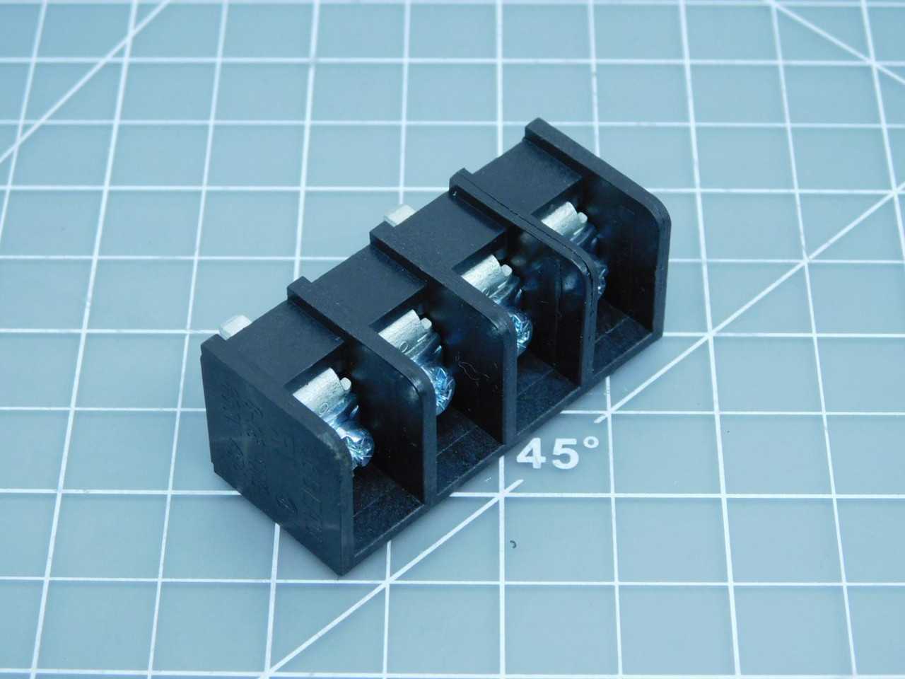 Lot Of 140 Molex 0386608804 Conn Barrier Strip 4Circ 0.5 - TERMINAL BLOCKS