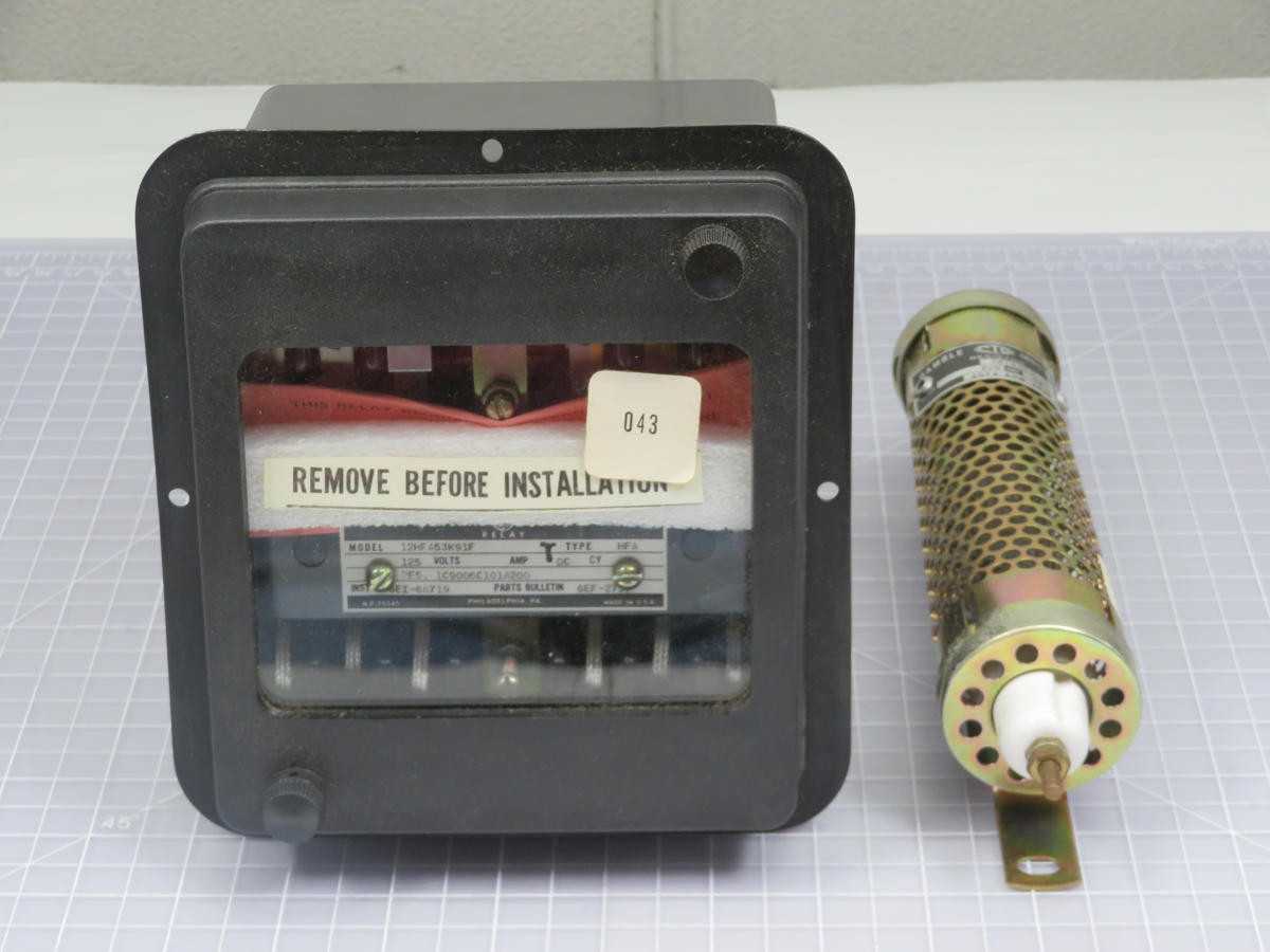 GE 12HFA53K91F MULTICONTACT AUXILIARY RELAY T202249 - ELECTRICAL RELAYS
