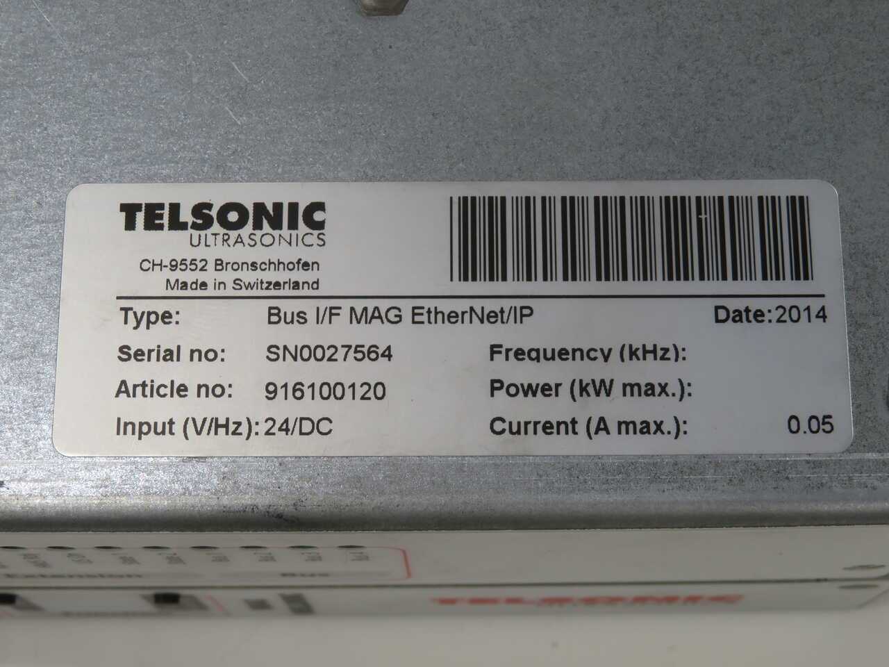Telsonic 916100120 Ethernet Module - High Performance Connectivity Solution - PLC MODULES