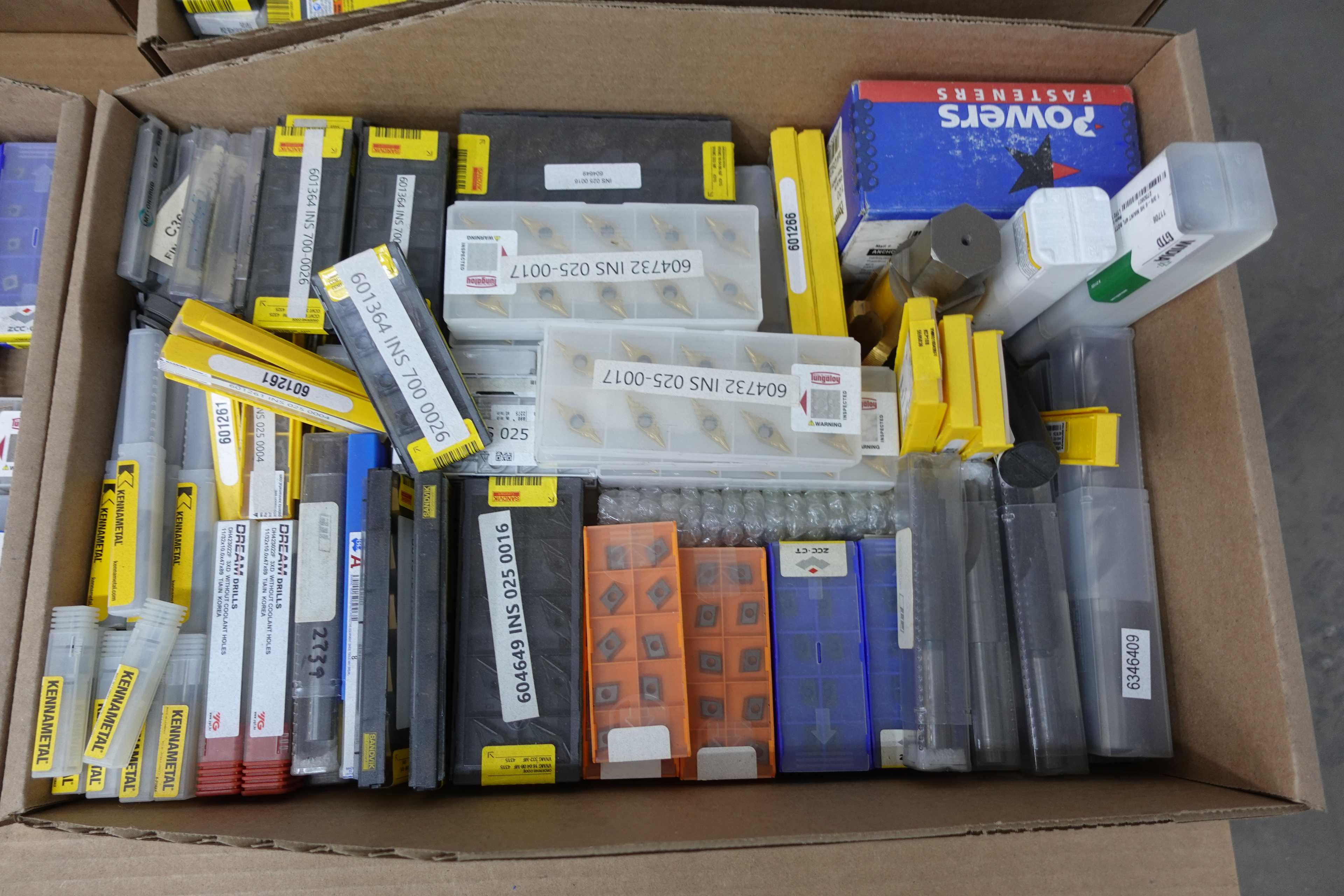 SKU 1761342 - PALLET OF ASSORTED METALWORKING TOOLS - TOOLS