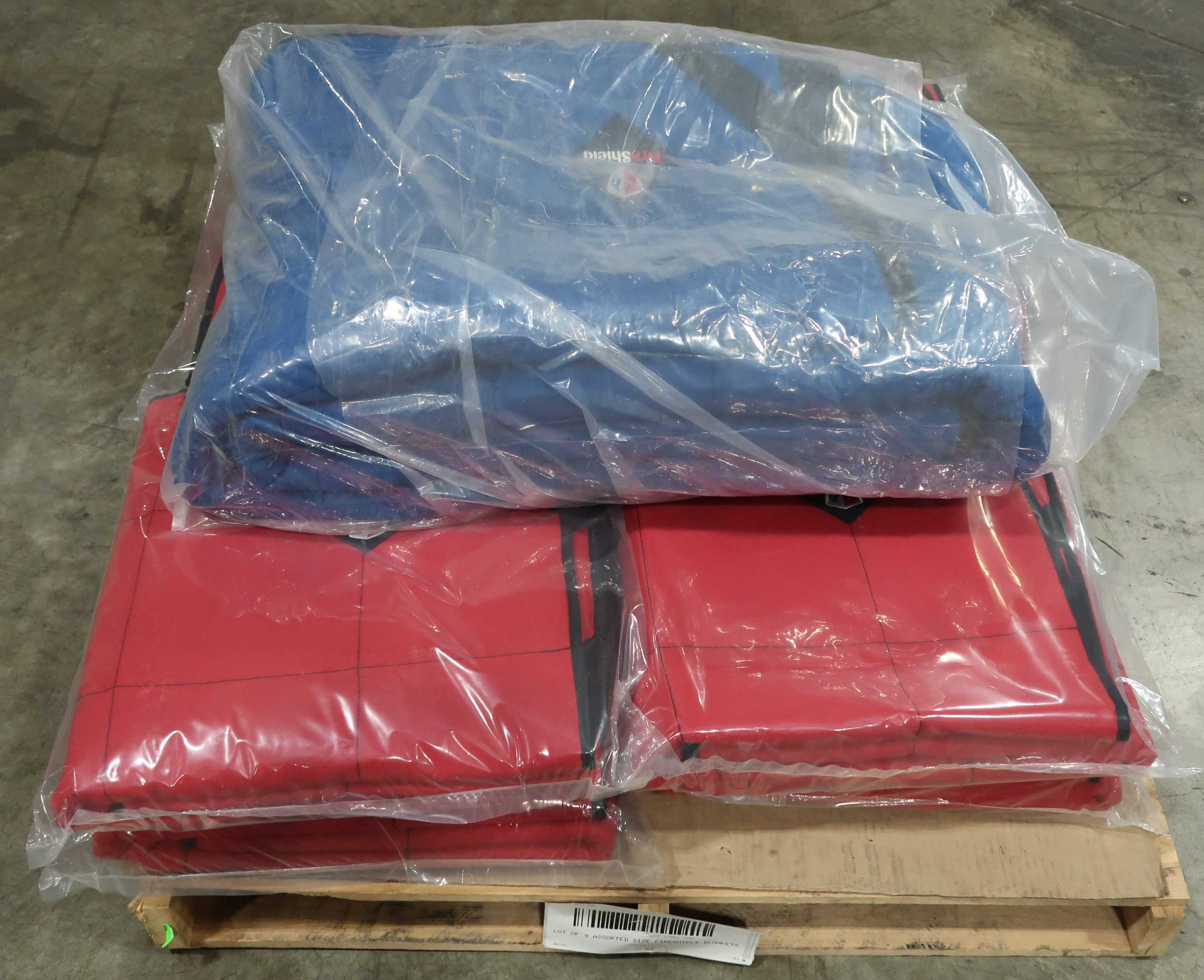 SKU 1775867 - LOT OF 10 FIRESHIELD BLANKETS - SAFETY EQUIPMENT