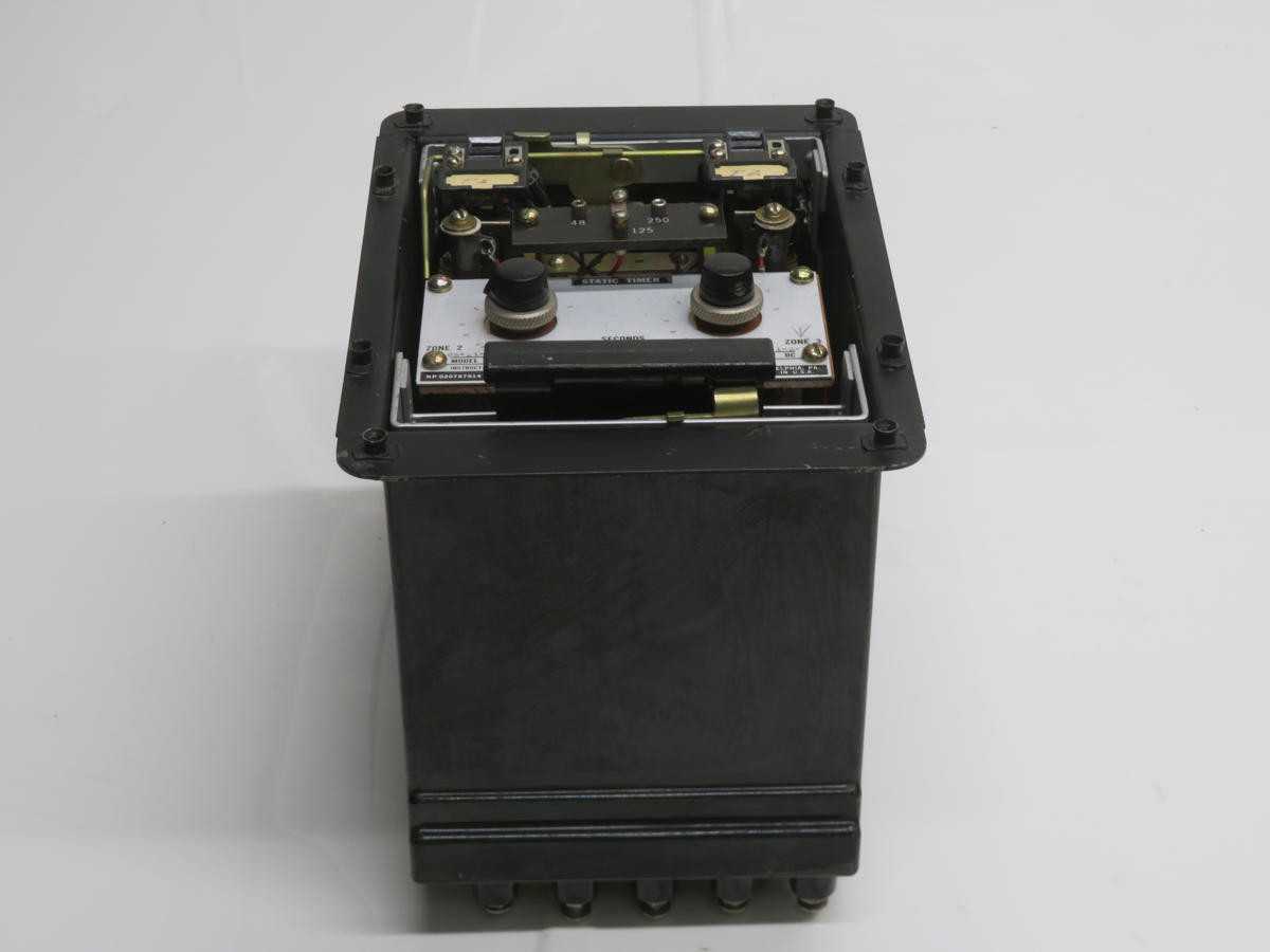 GE 12SAM14B17A RELAY STATIC TIMING T210547 - ELECTRICAL COMPONENTS