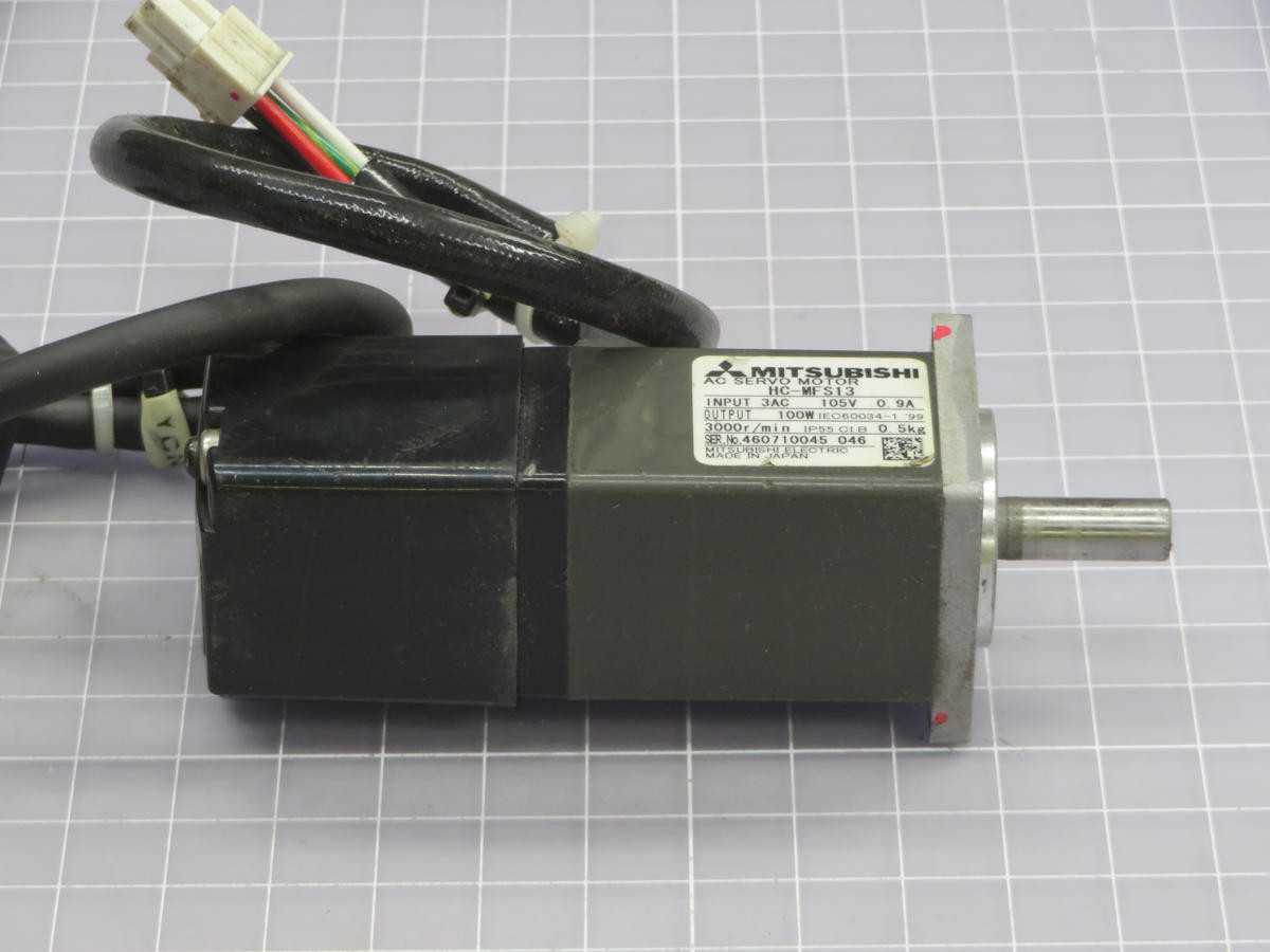 MITSUBISHI HC-MFS13 AC SERVO MOTOR T244816 - SERVO