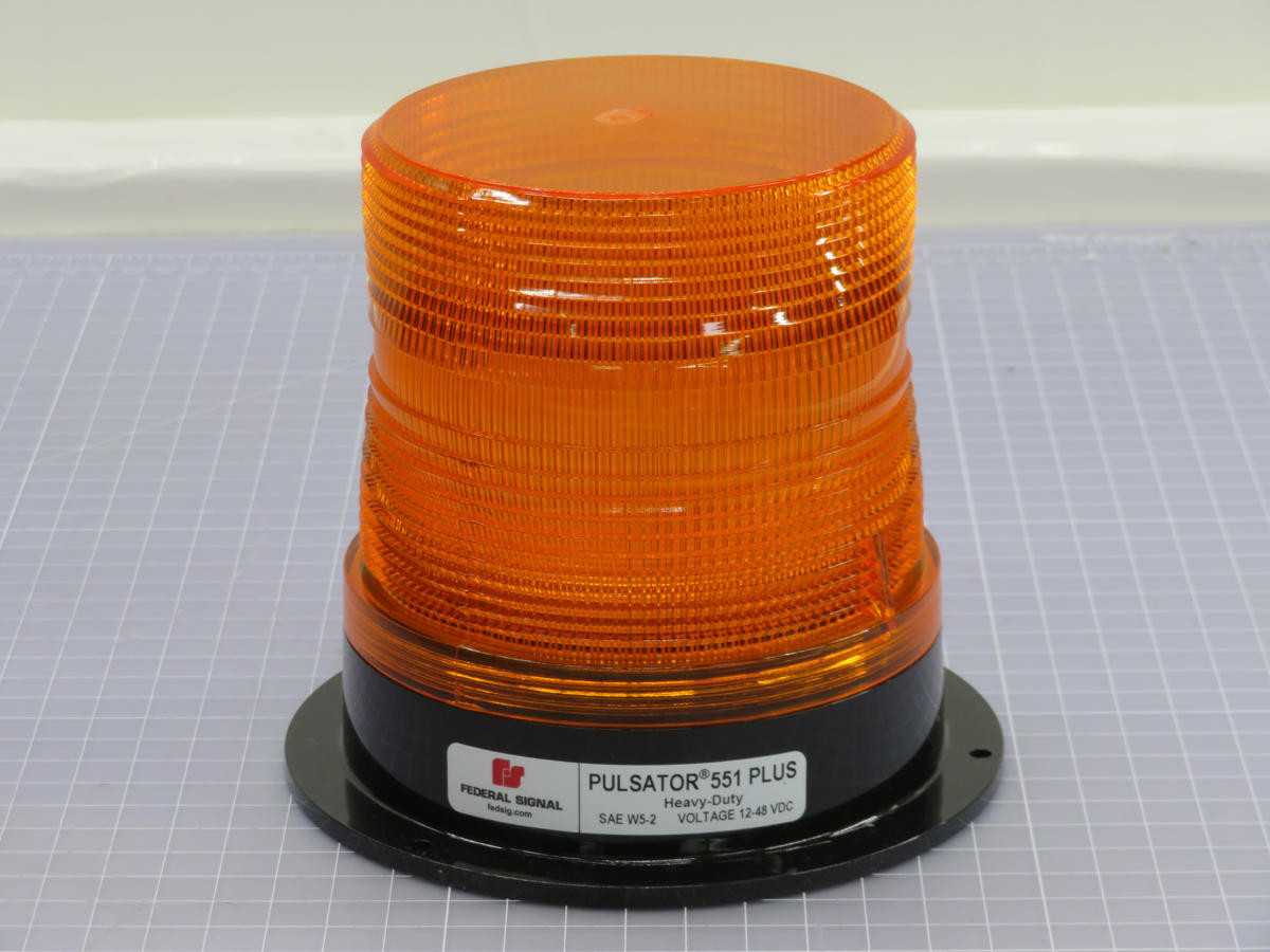 Federal Signal 60458671332 Strobe Light Glass Dome T213937 - LIGHTING