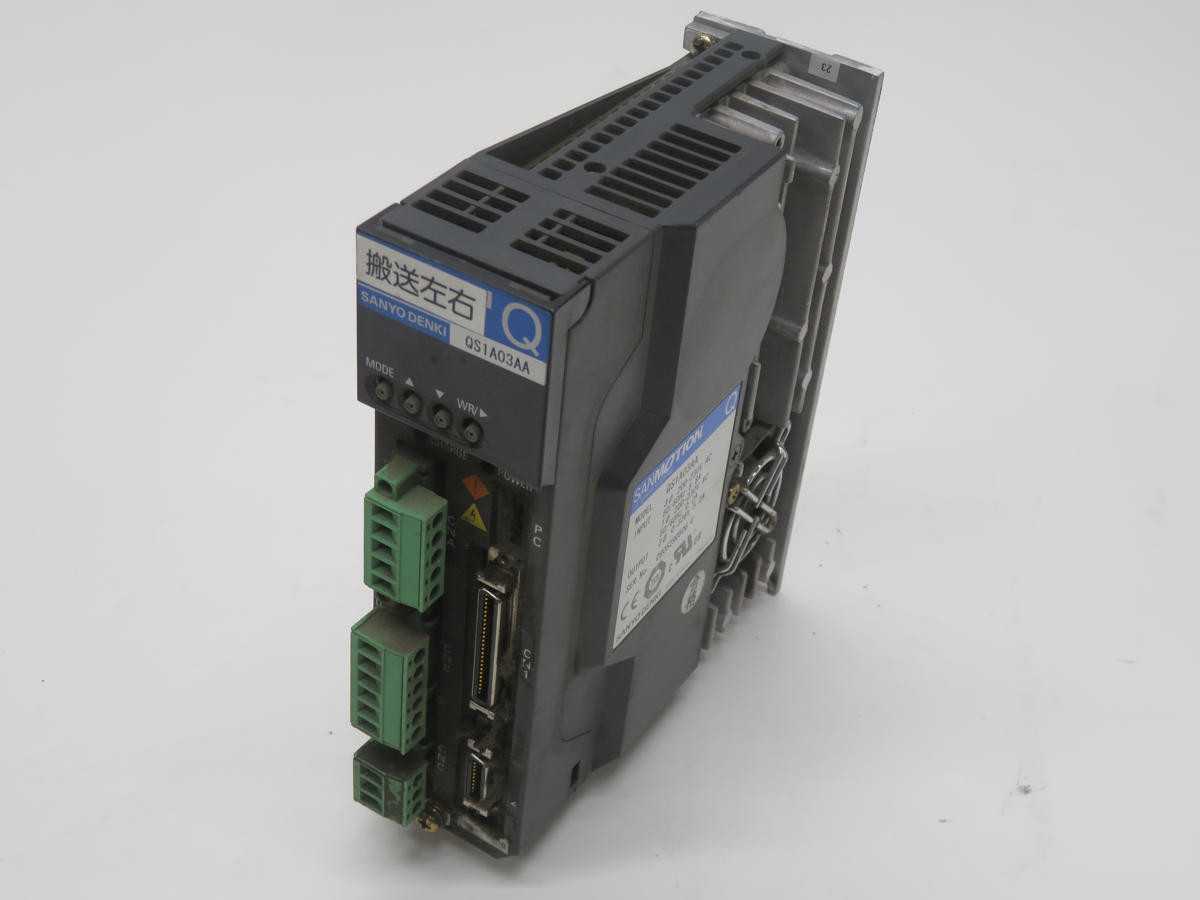 SANYO DENKI QS1A03AA SANMOTION AC SERVO DRIVE SYSTEMS T212186 - SERVO MOTORS