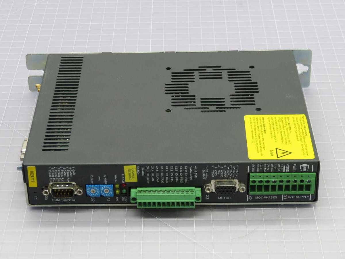 LinMot E1130-DP-XC Profibus DP Drive T213439 - High Performance Motion Control - SERVO