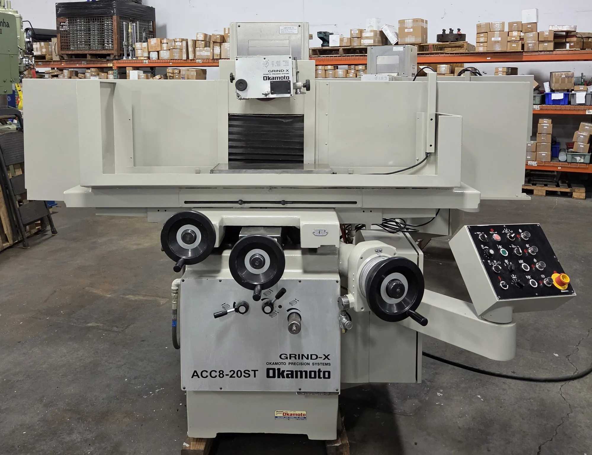 2006 8" X 20" Okamoto Grind-X ACC-8.20ST Automatic Hydraulic Surface Grinder - SURFACE GRINDERS