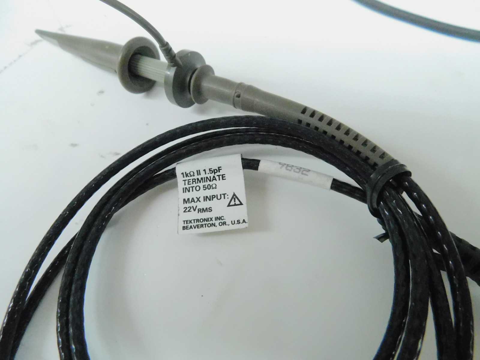 TEKTRONIX P6158 LOW CAPACITANCE PROBE 20X,1KOHM,1.5PF M7698 - INSTRUMENTATION