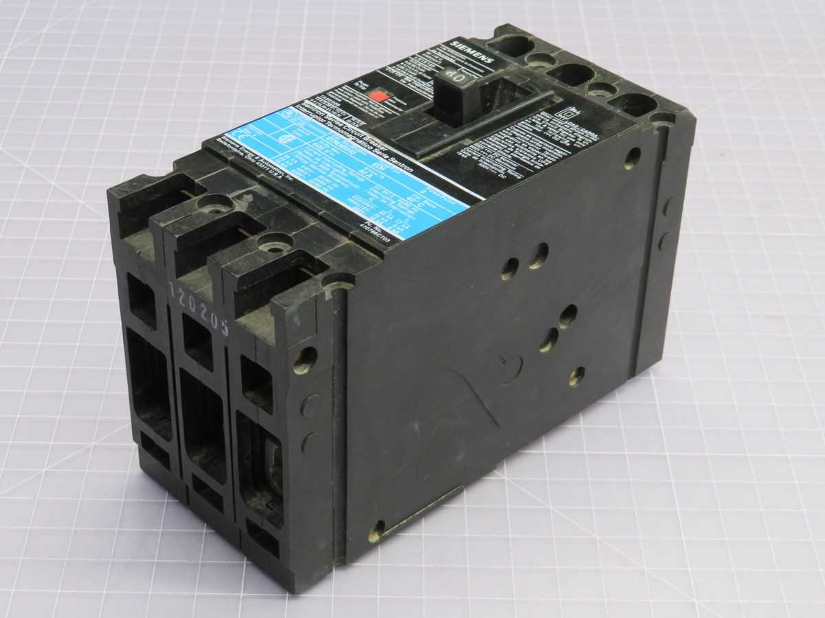 SIEMENS ED63B040 CIRCUIT BREAKER T254296 - CIRCUIT BREAKERS