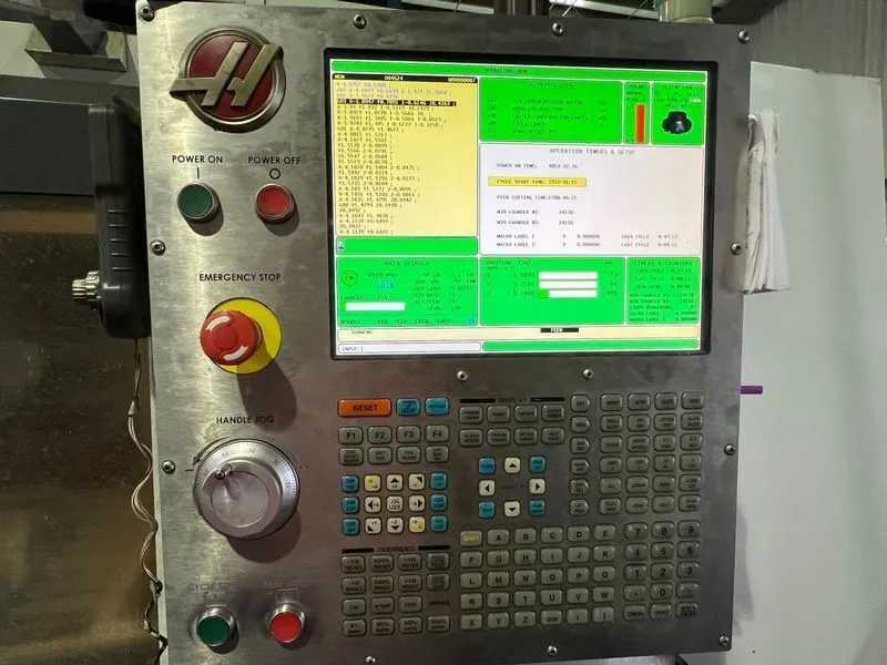 2012 Haas VF-8/50 CNC Vertical Machining Center With Rotary Table, 30 HP, 7500 RPM - VERTICAL MACHINING CENTERS
