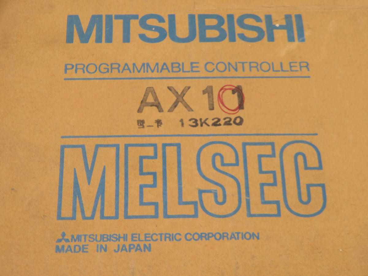 MITSUBISHI AX10 PROGRAMMABLE CONTROLLER T240503 - PLC MODULES