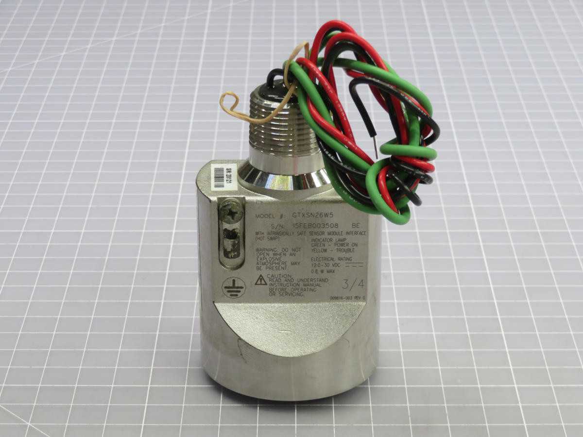 DET-TRONICS GTXSN26W5 GAS TRANSMITTER & ANALYZER T240274 - GAS ANALYZER