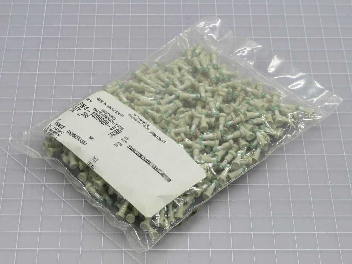 LOT OF 3500 TE CONNECTIVITY PN4-1899809-000 SC/APC FERRULE/FLEX STUB T217562 - TELECOMMUNICATION