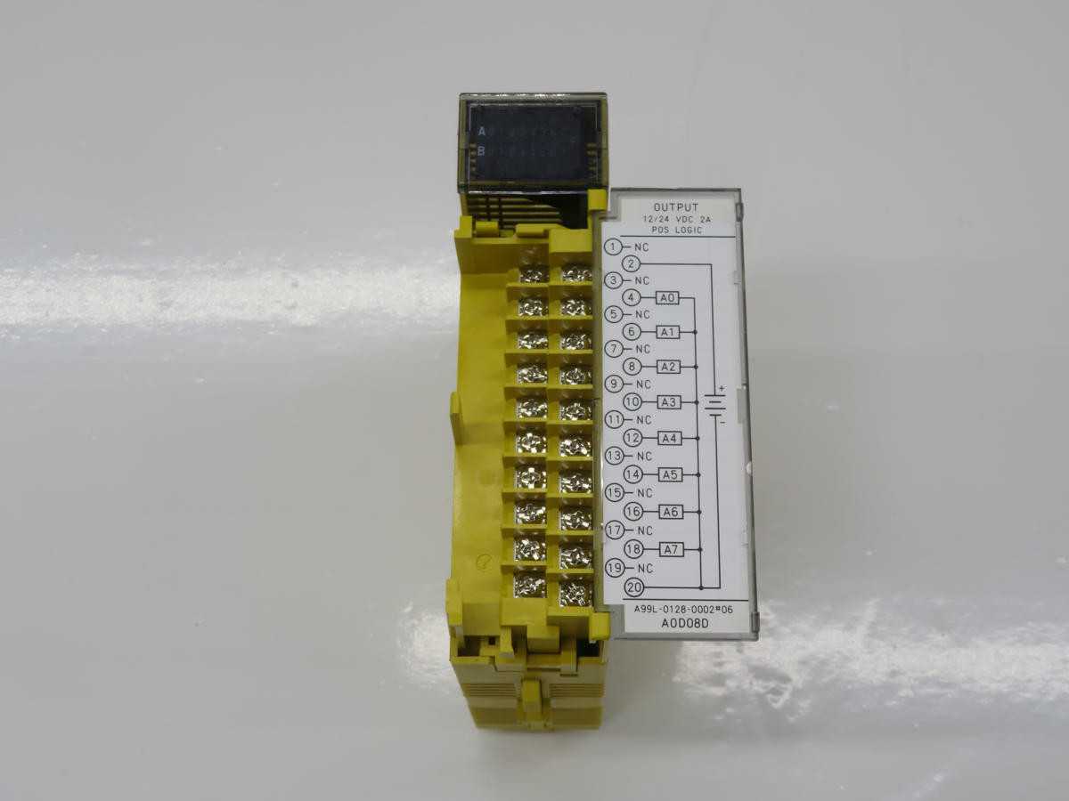 FANUC A03B-0819-C152 I/O MODULE T240802 - SERVO MOTORS