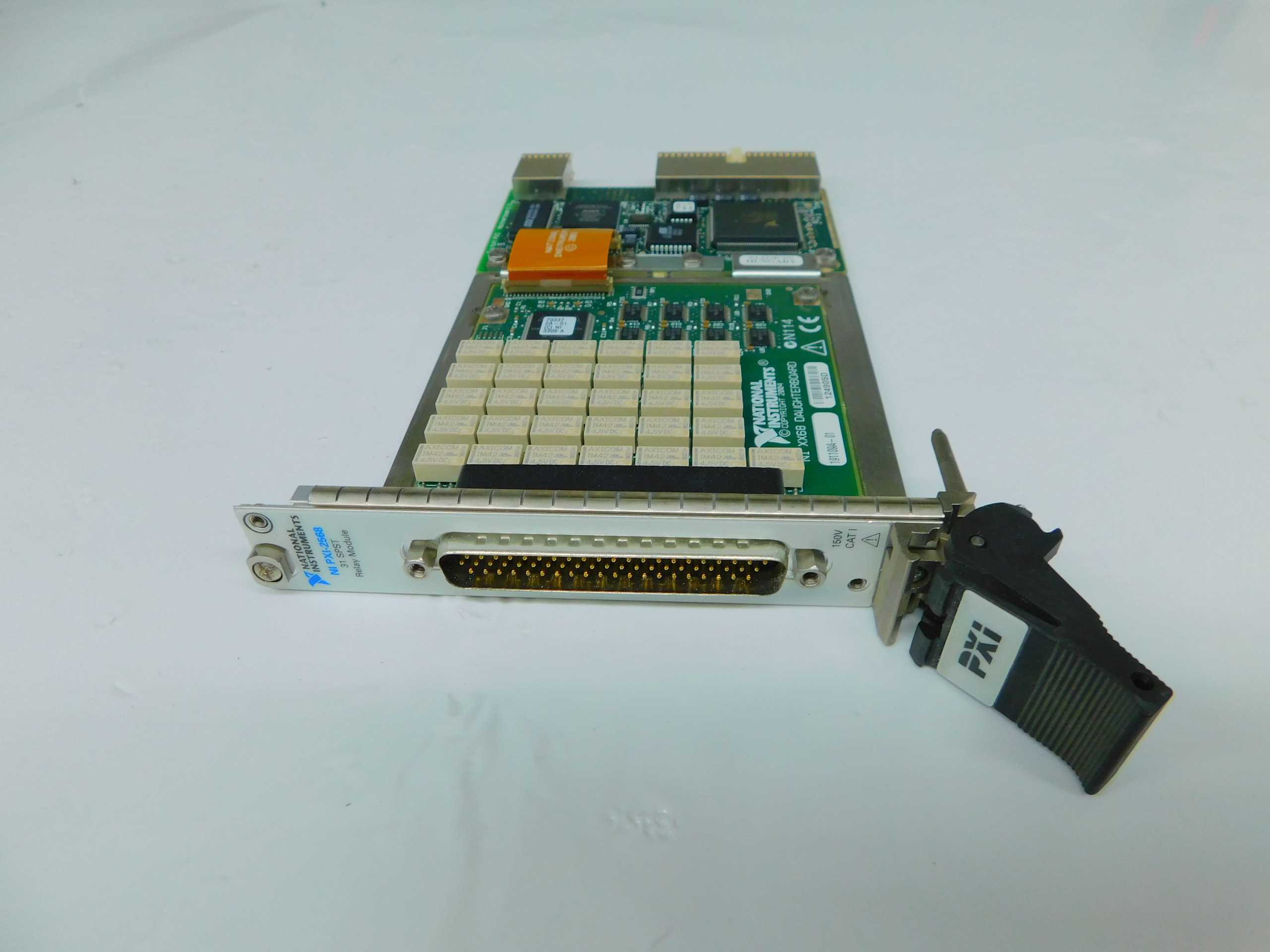 National Instruments NI PXI-2568 31 SPST Relay Module - INDUSTRIAL PARTS National Instruments NI PXI-2568 31 SPST Relay Module - INDUSTRIAL PARTS