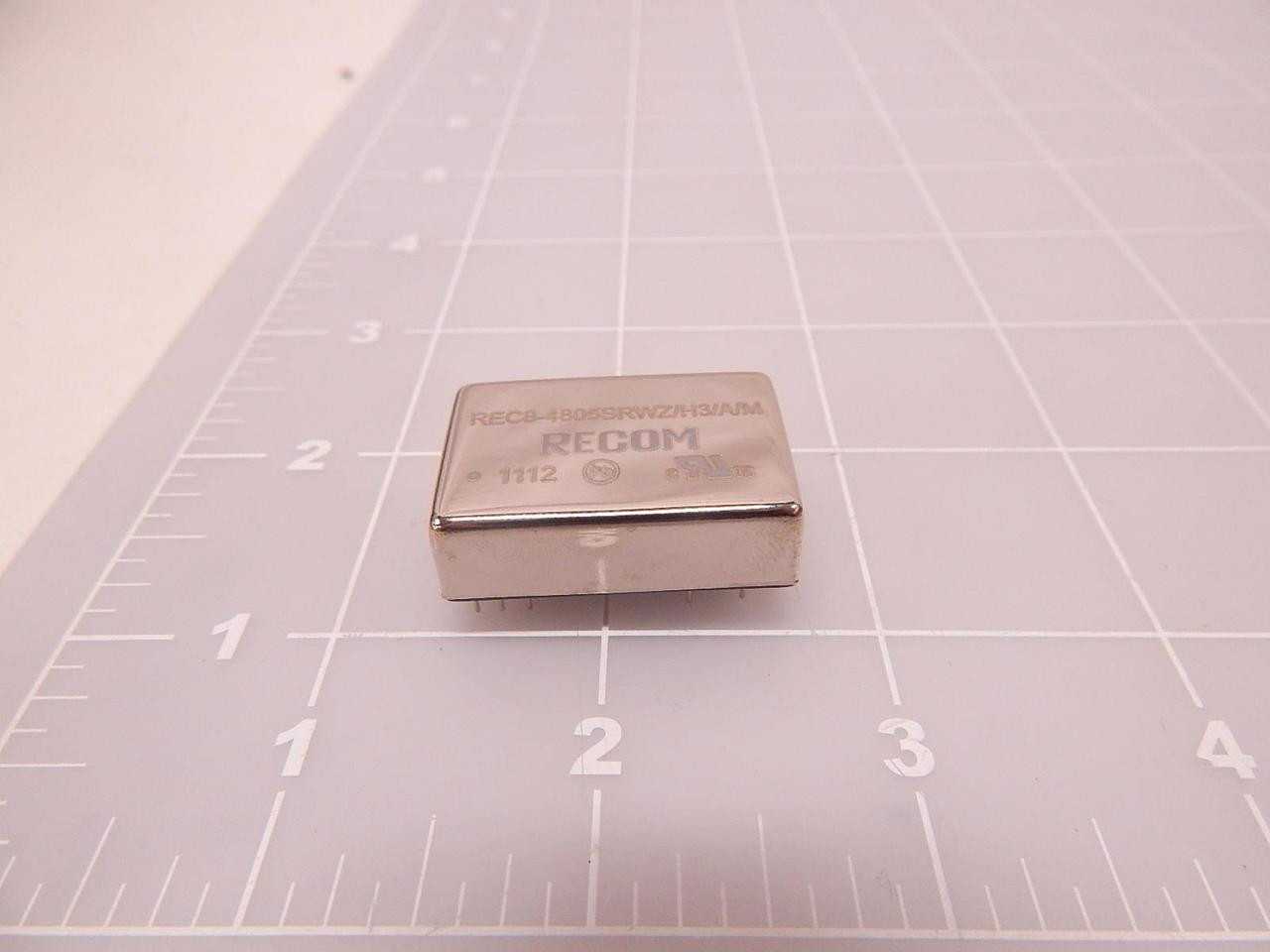 LOT OF 14 RECOM REC8-4805SRWZ/H3/A/M DC/DC CONVERTERS T75872 - CONVERTERS