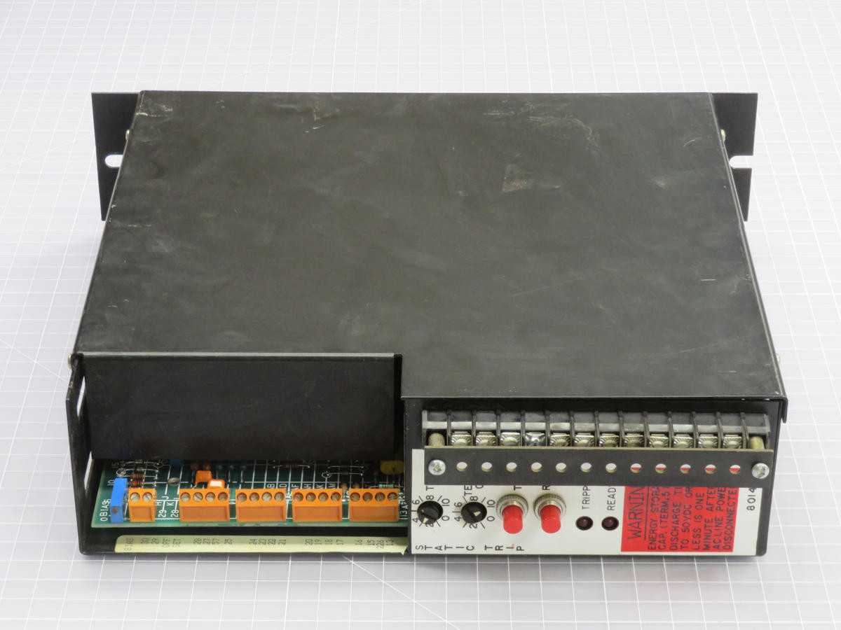Reliance Electric 801466-R Static Trip Module With Trip And Ready Indicator - ELECTRICAL RELAYS