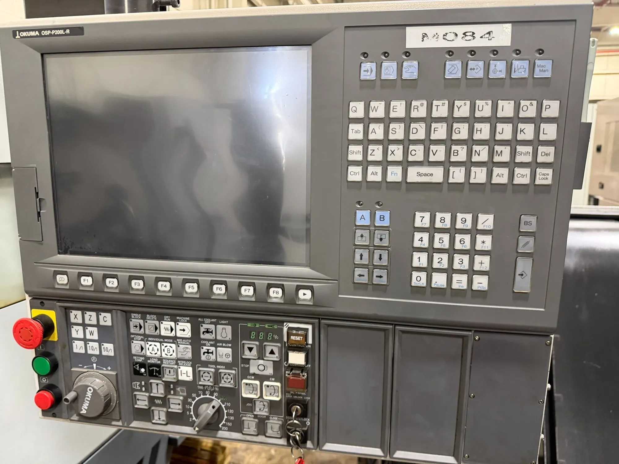2012 Okuma Genos L400E CNC Lathe, 10" Chuck, 3000 RPM, Chip Conveyor, 20 HP - CNC LATHES