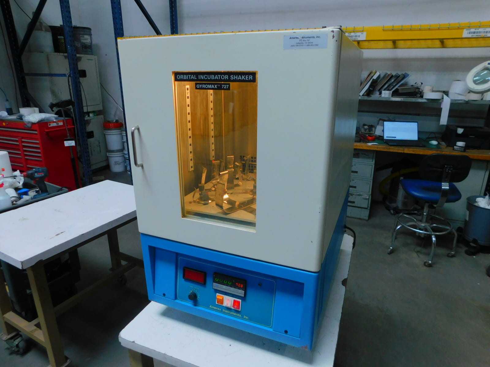 Amerex Gyromax 727, SK-727 Orbital Incubator Shaker - LAB & SCIENTIFIC