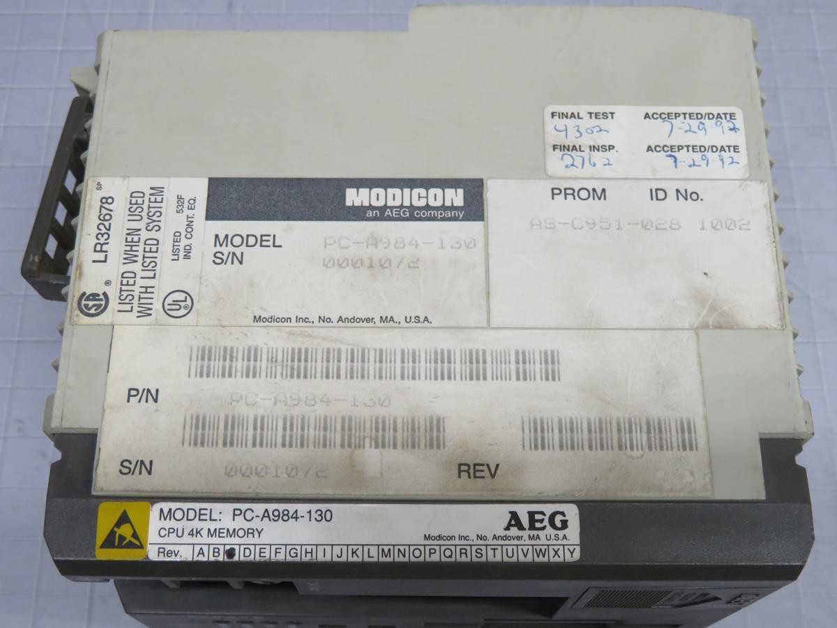 MADICON PC-A984-130 CPU T217005 - PLC MODULES