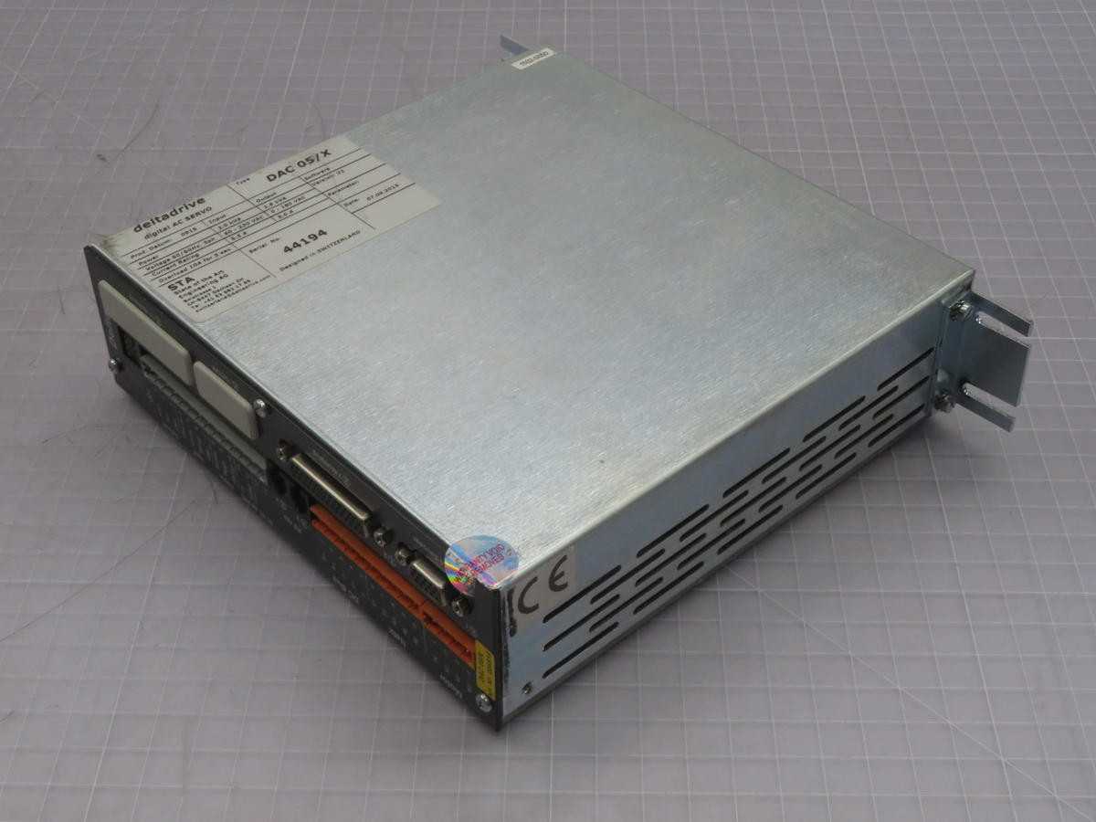 DELTADRIVE DAC 05/X SERVO DRIVE / SERVO CONTROL T215554 - AC VFD DRIVES