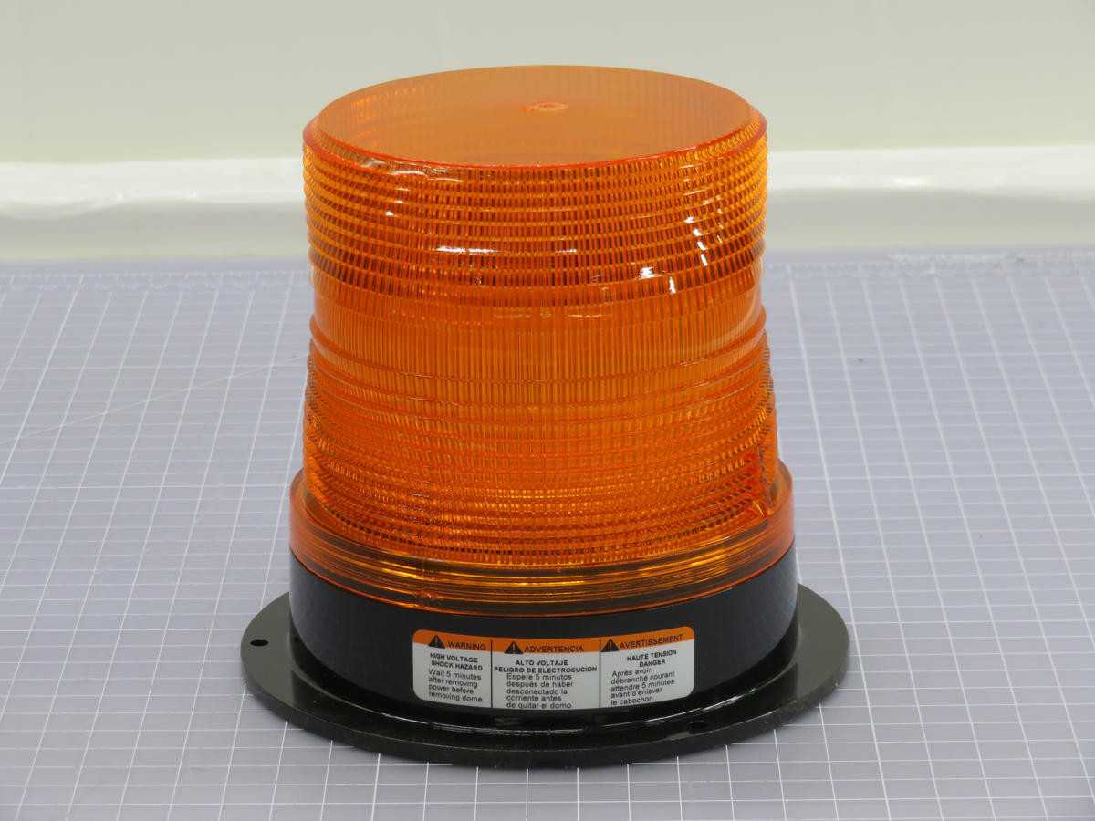 Federal Signal 60458671332 Strobe Light Glass Dome T213937 - LIGHTING