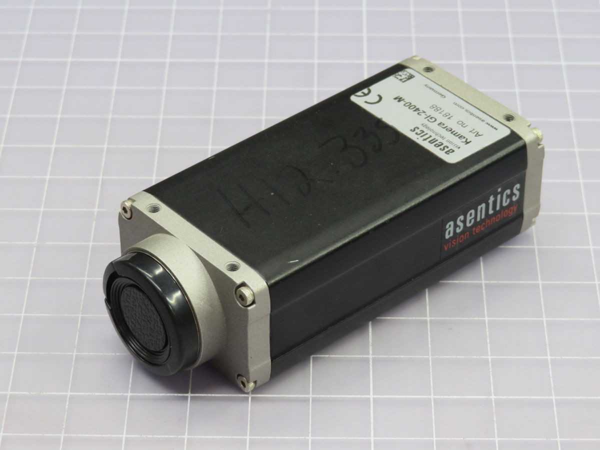 ASENTICS GI-2400-M CCD MONOCHROME CAMERA BH0249 - INSPECTION CAMERAS