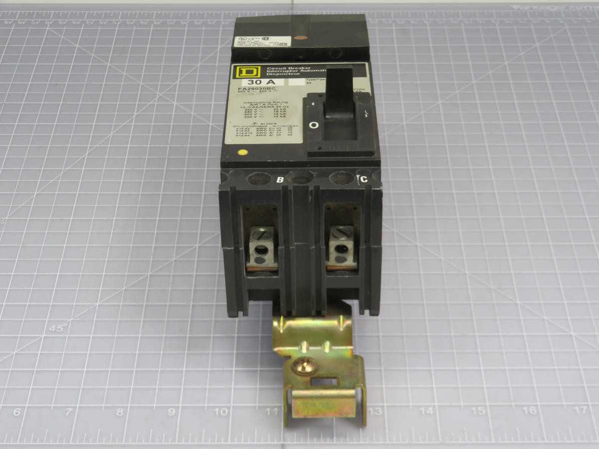 SQUARE D FA26030BC CIRCUIT BREAKER T202217 - CIRCUIT BREAKERS