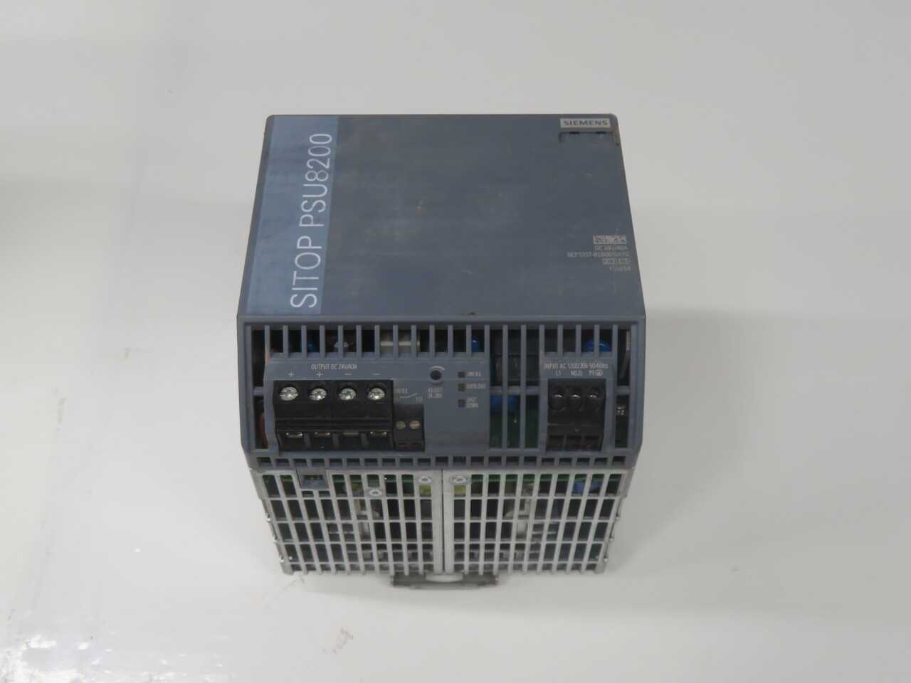SIEMENS 6EP3337-8SB00-0AY0 SITOP PSU8200 POWER SUPPLY MODULE T270743 - POWER SUPPLIES