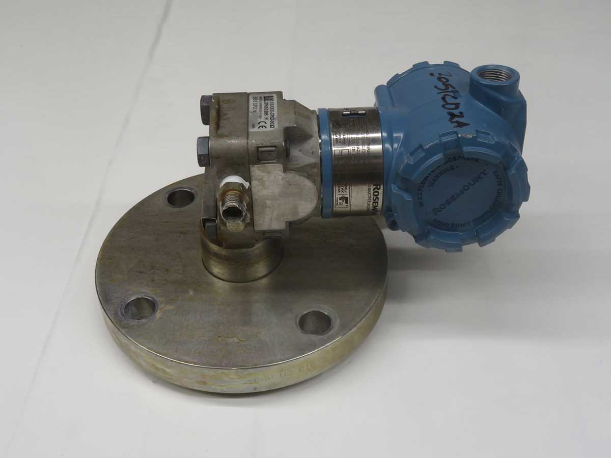 ROSEMOUNT 3051CD2A22A2BS1 FLANGED LIQUID LEVEL PRESSURE TRANSMITTER T251930 - PRESSURE TRANSMITTER