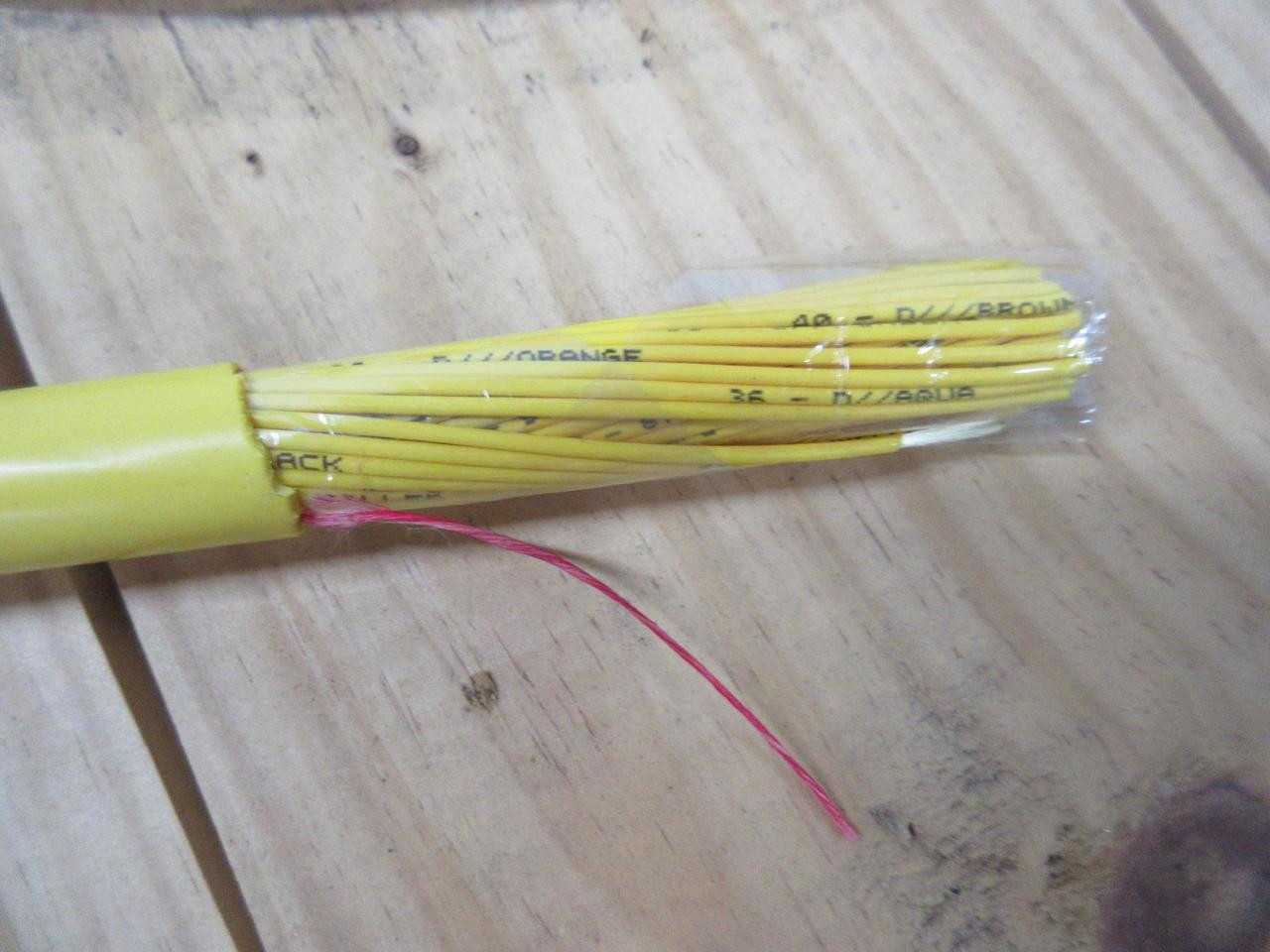 ADC 1274284 E102042-OFN-FT4 103753189-01 REV C 1650 FT SINGLE MODE FIBER OPTIC CABLE 48 FIBER T10129 - FIBER OPTIC CABLE