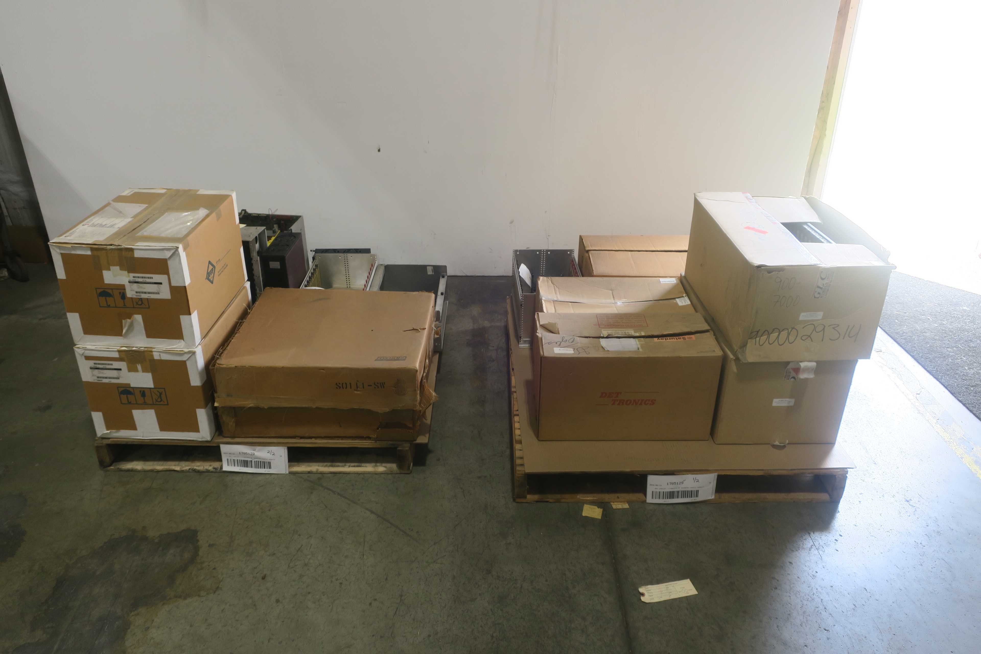 SKU 1785129 - 2 PALLETS OF ASSORTED CHASSIS MODULES - AUTOMATION & CONTROLS