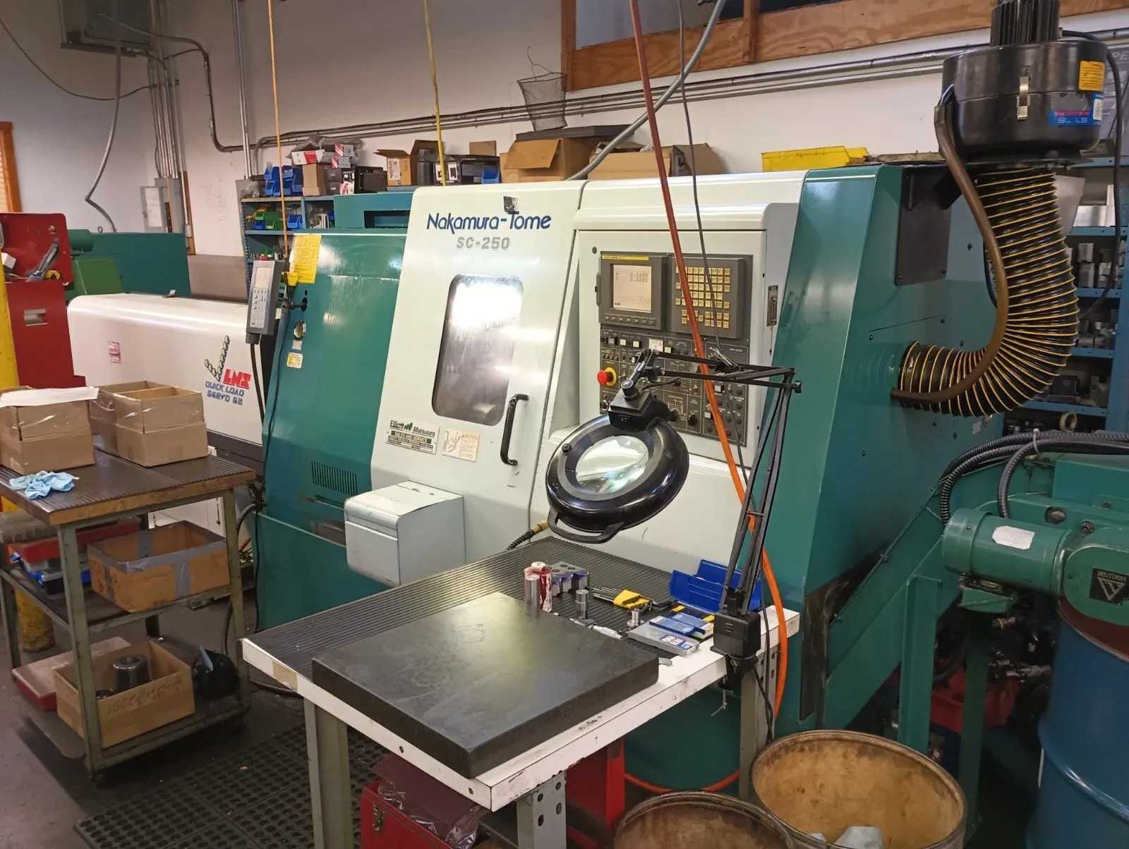 2008 Nakamura-Tome SC-250 CNC Turning Center With 20 HP Spindle Power - CNC LATHES