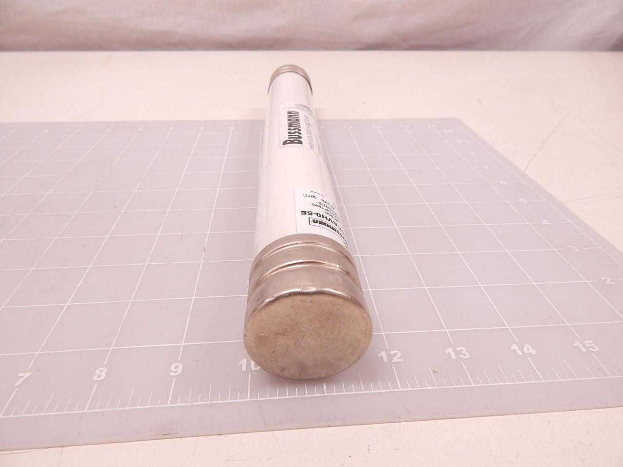 BUSSMANN 15-5CAVH0-5E HIGH VOLTAGE H.R.C. FUSE 80000 INTERRUPTING AMPERES T79568 - FUSES