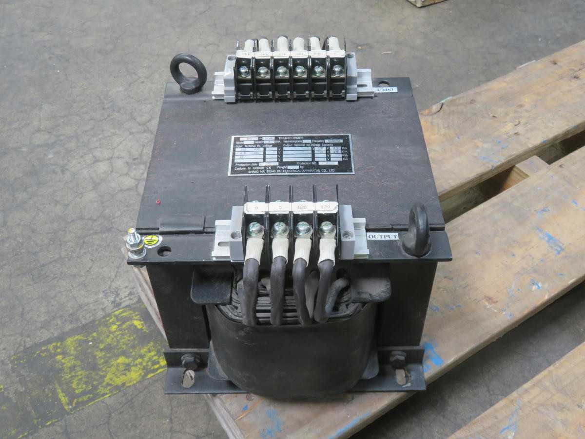 SHANG HAI DONG PU DG-5KVA TRANSFORMER T228350 - INDUSTRIAL PARTS