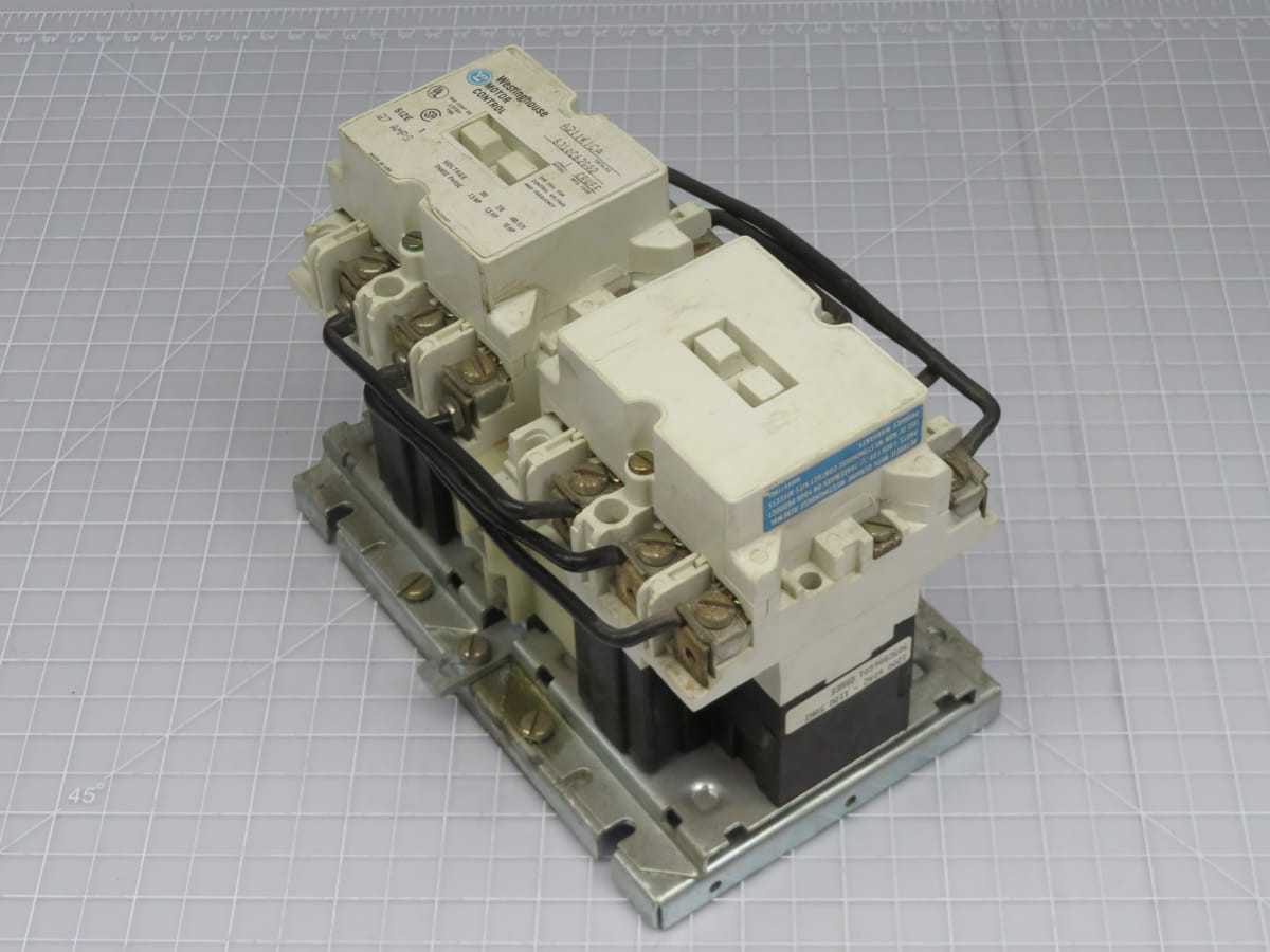 WESTINGHOUSE A211K1CA HORIZONTAL MOTOR CONTROL 27 AMP SIZE 1 200-460 V 7.5-10 HP T197481 - MOTOR STARTERS