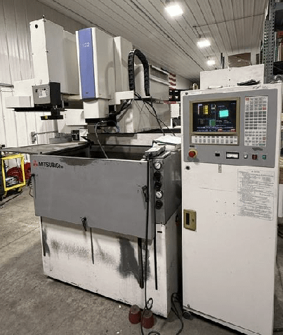 1997 Mitsubishi EX22 CNC Ram Type EDM With 30x22 Table Size - DIE SINKER EDM MACHINES