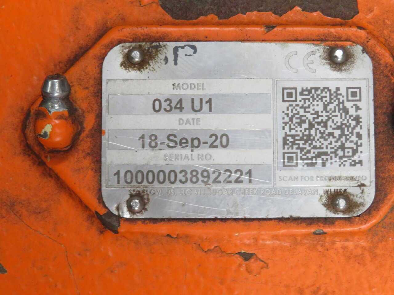 WAUKESHA 034 U1 RECTANGULAR FLANGE POSITIVE DISPLACEMENT PUMPS - PUMPS