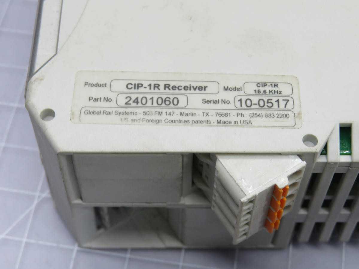 VOSSLOH SCHWABE 2401060 RECEIVER T238973 - AUTOMATION & CONTROLS