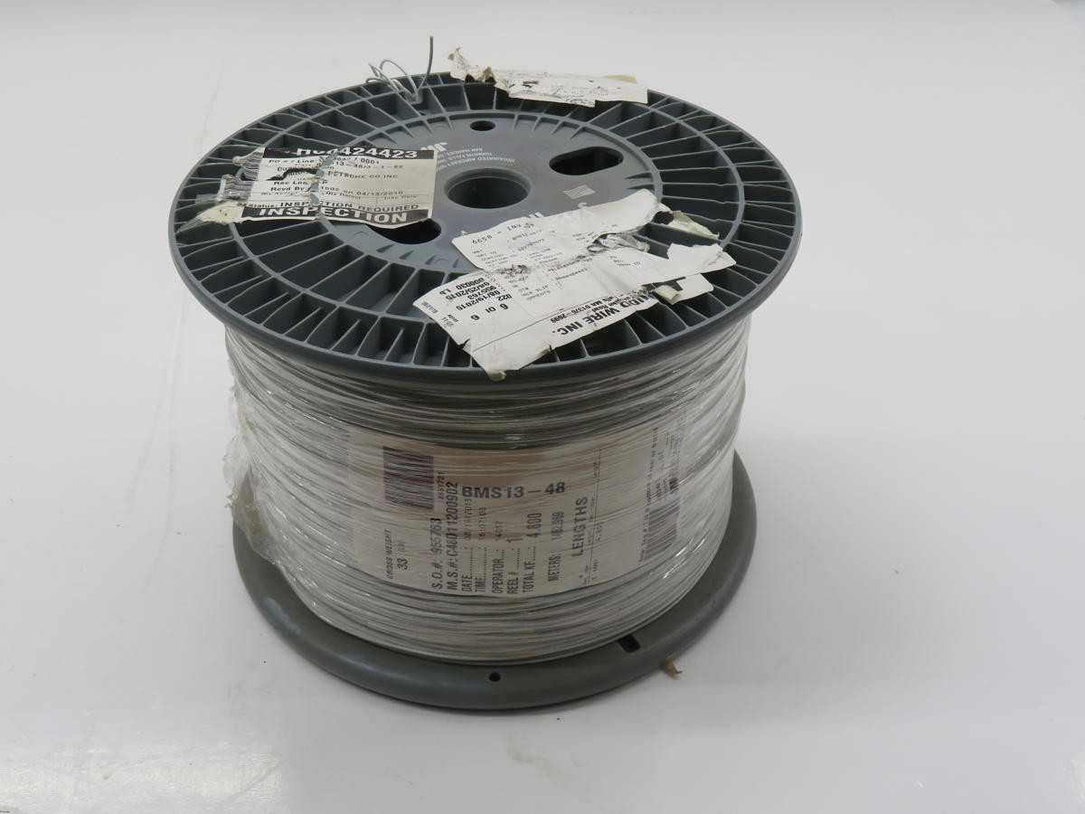 LOT OF 4500 FT JUDD WIRE BMS13-48 WIRE/CABLE T225541 - ELECTRICAL WIRE