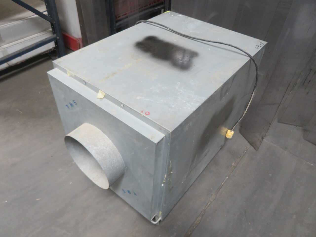 INTERNATIONAL AIR FILTRATION DASH-20 PORTABLE HEPA ROOM AIR FILTRATION / NEGATIVE AIR MACHINE, CASTE - AIR FILTRATION