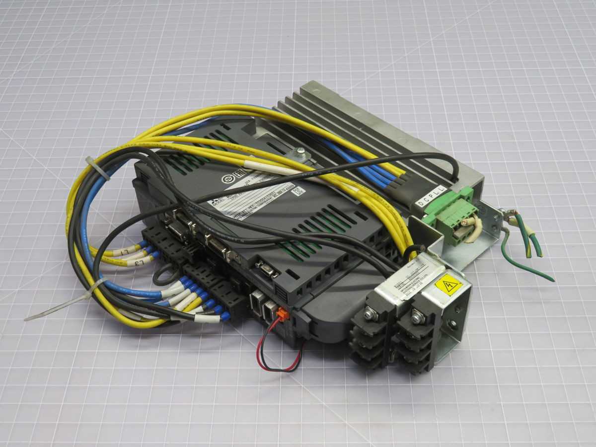 MITSUBISHI MR-J4-40B-RJ020 AC SERVO DRIVE T256640 - SERVO