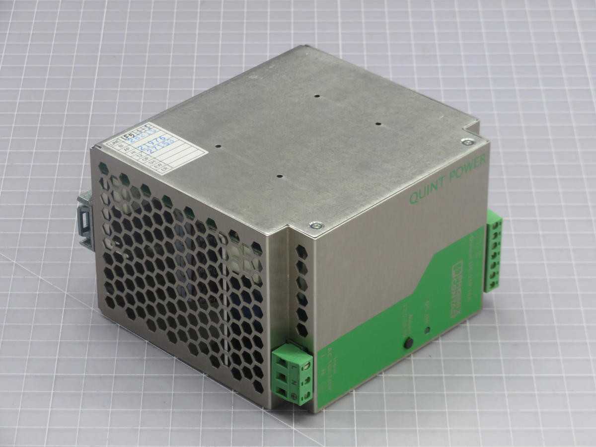 PHEONIX CONTACT QUINT-PS-100-240AC/24DC/10 DIN RAIL MOUNT POWER SUPPLY T229021 - POWER SUPPLIES