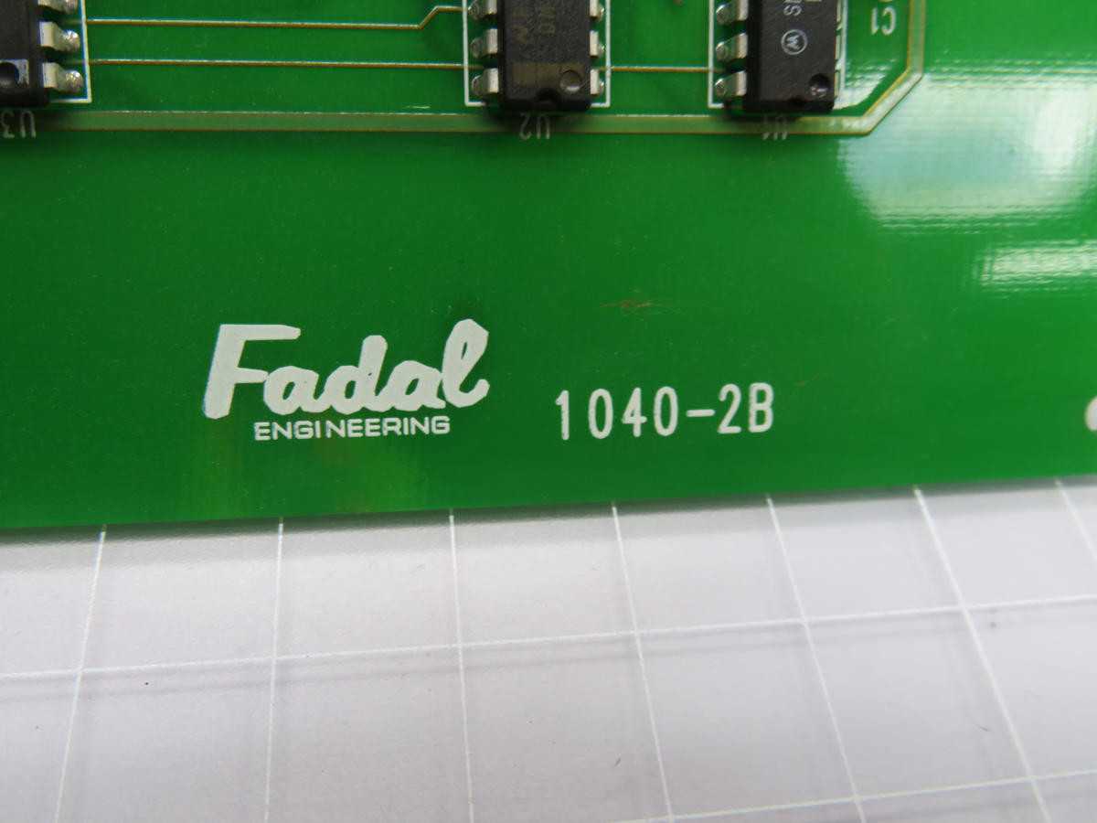FADAL PCB-0005 1040-2B MILL INTERFACE BOARD T211341 - PCB CIRCUIT BOARDS