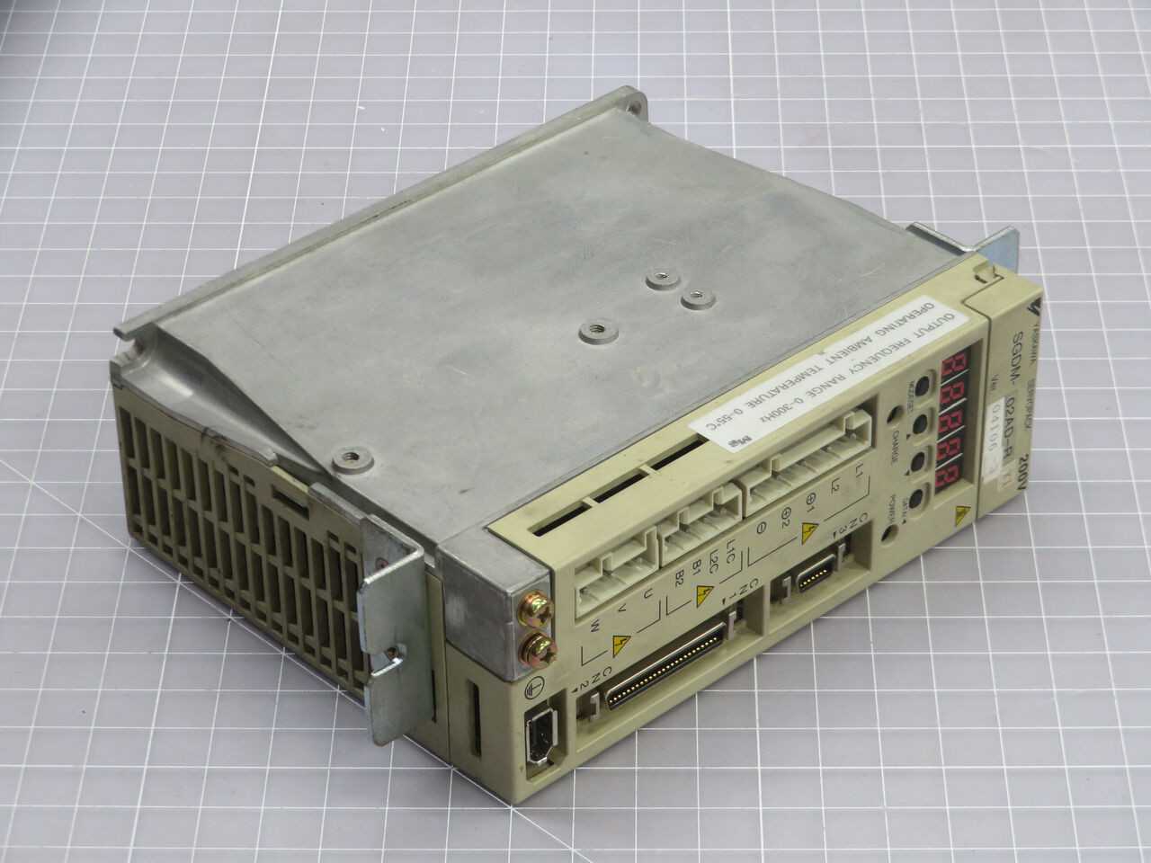 YASKAWA SGDM-02AD-RY1 SERVOPACK DRIVE T245586 - SERVO