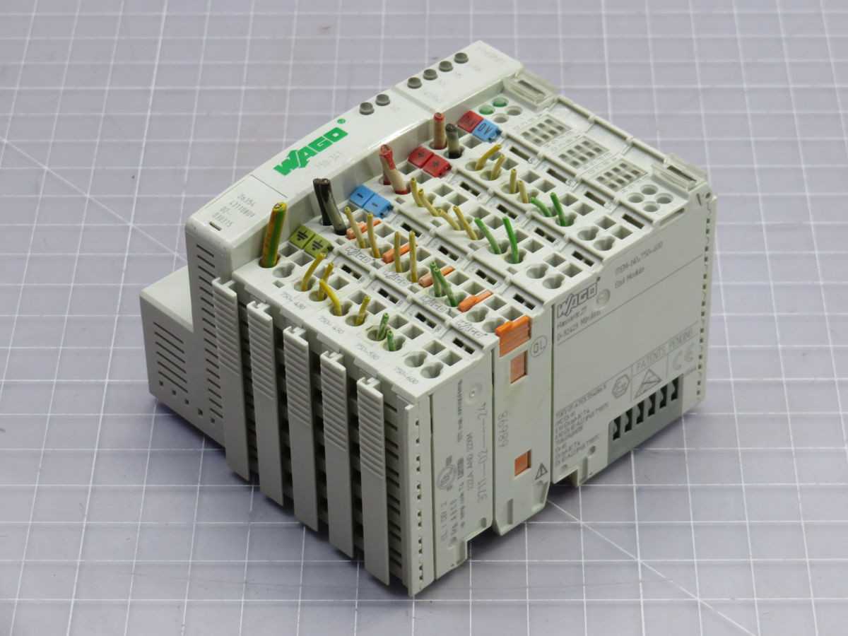 WAGO 750-341 ETHERNET TCP IP FIELDBUS COUPLER T255272 - PLC MODULES