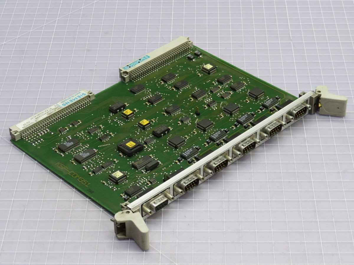 SIEMENS KSP-COM351 BACKPLANE BOARD T253619 - PCB CIRCUIT BOARDS