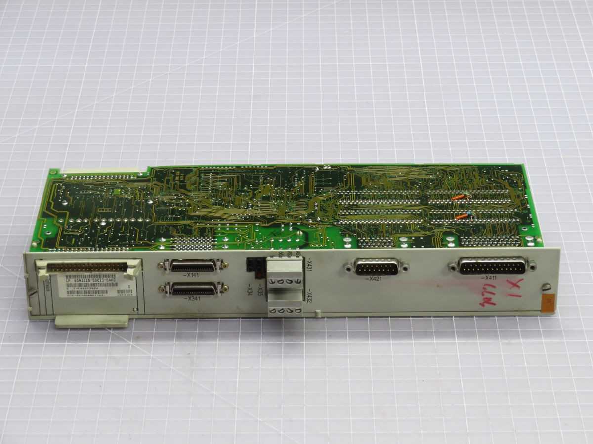 SIEMENS 6SN1118-0DJ23-0AA2 PERFORMANCE MODULE T259188 - SERVO DRIVES