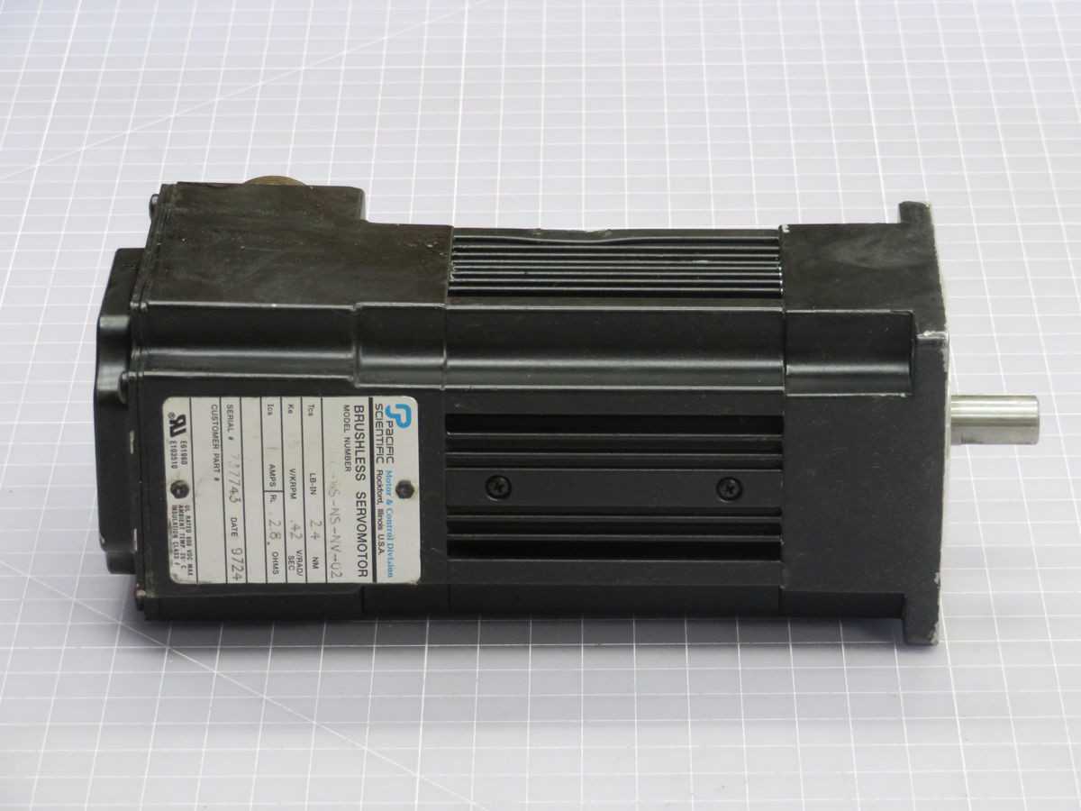 PACIFIC SCIENTIFIC R33SSNC-SS-NS-NV-02 SERVO MOTOR T248673 - SERVO MOTORS