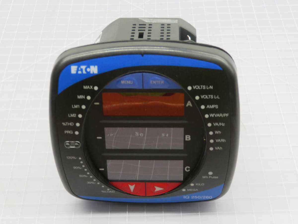 EATON IQ260ML55100 ENCLOSED METER T212735 - AUTOMATION & CONTROLS